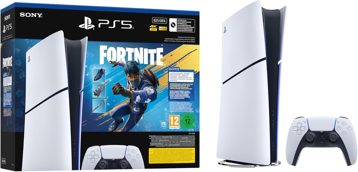 Playstation 5 Digital Slim Flowering Fortnite 825 GB