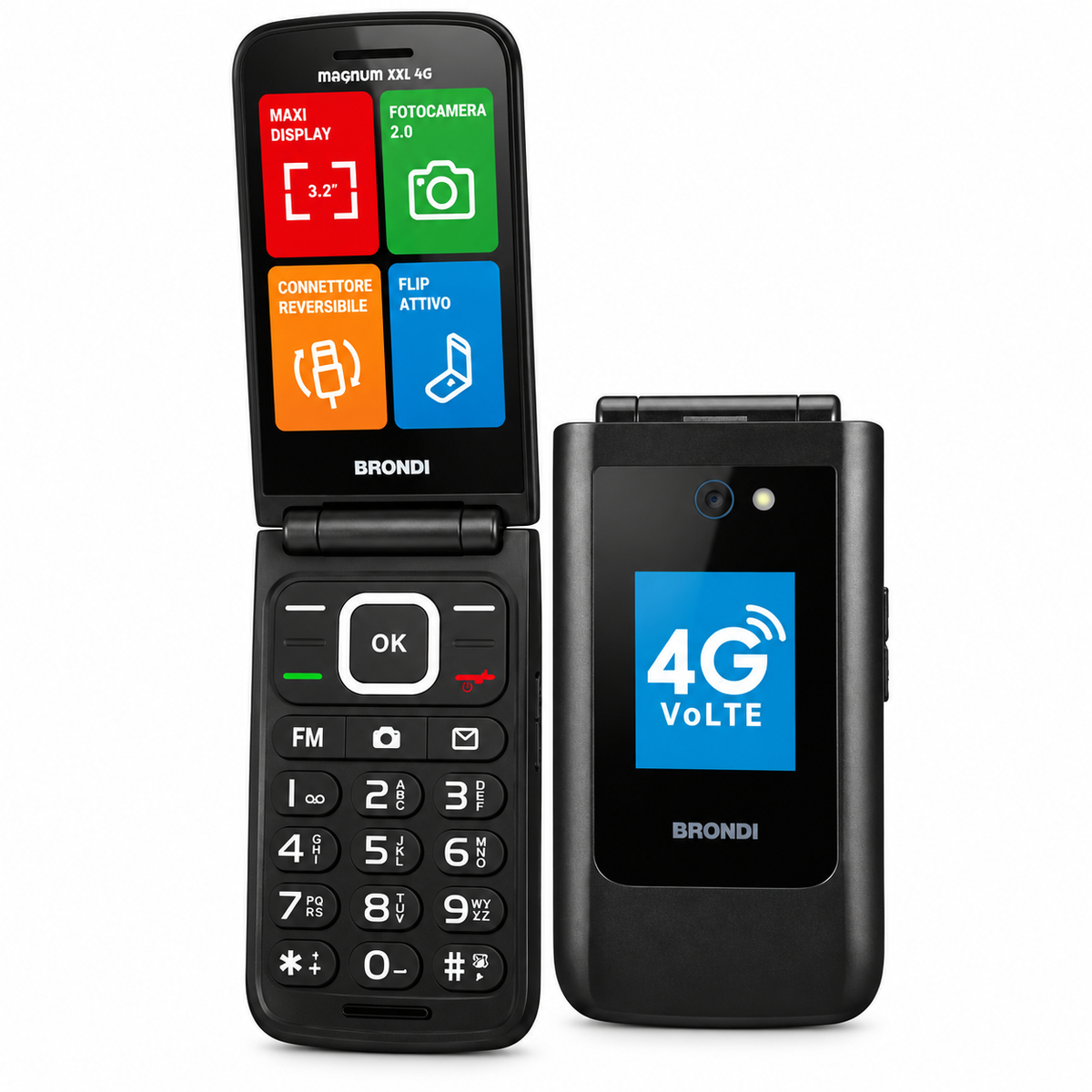 Brondi Magnum XXL 4G Gunmetal Grey