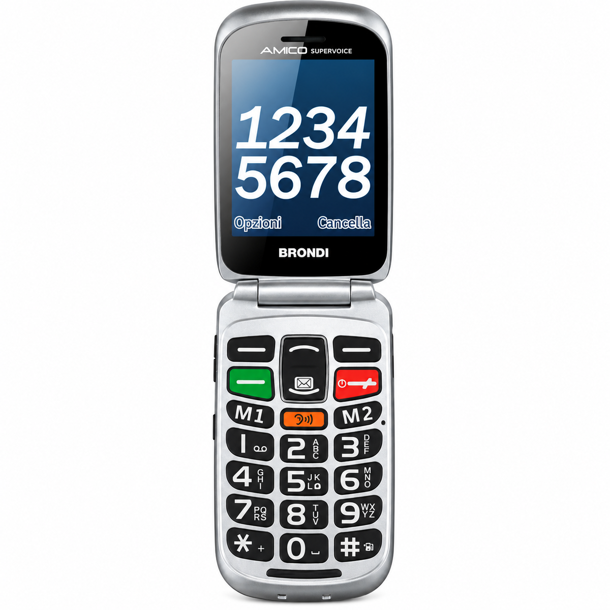 Brondi Amico Supervoice Black/Silver