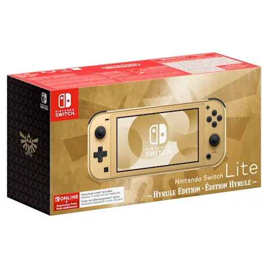 Nintendo Switch Lite edizione speciale Zelda Hyrule + iscrizione Online per 12 mesi