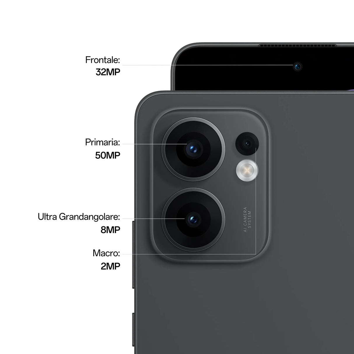 Oppo Reno 13 F 5G 8+256 Gb Graphite Gray