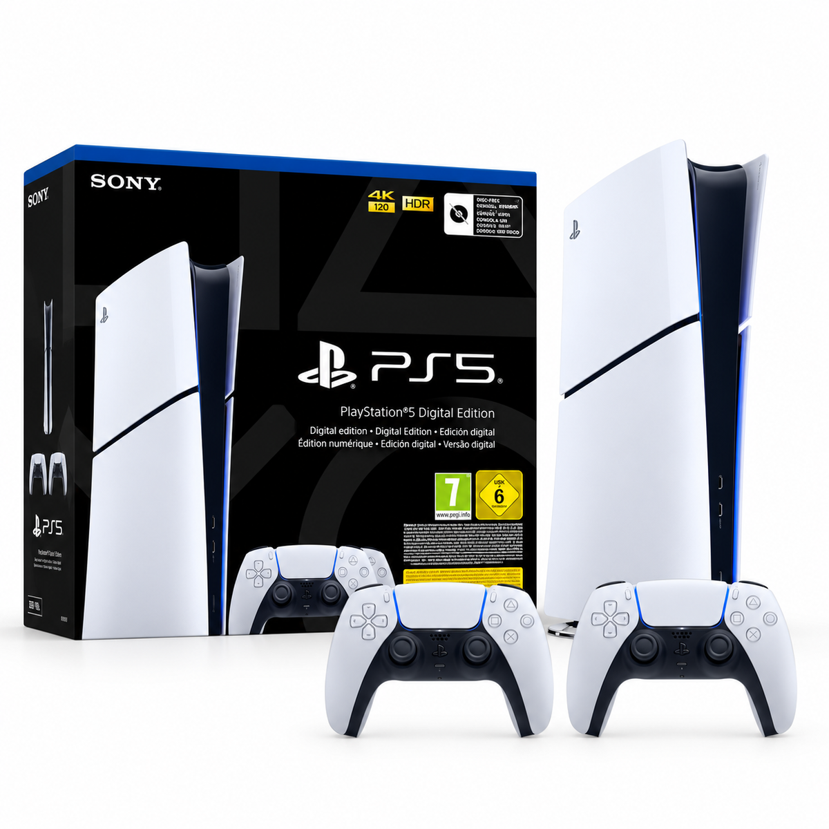 Playstation 5 Digital Slim Dualsense 825 GB