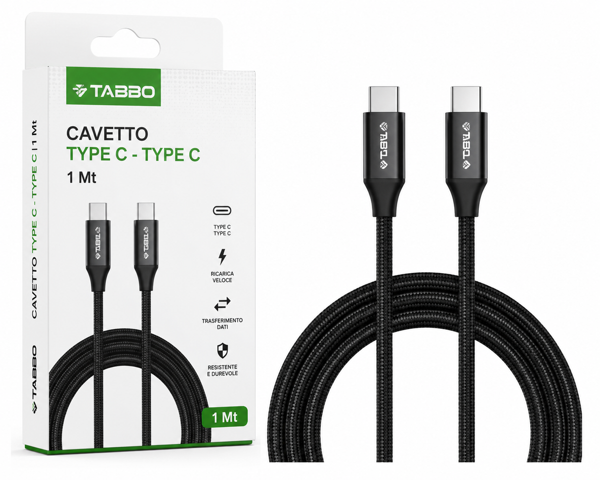 Tabbo - Cavetto Type C - Type C 1 Mt