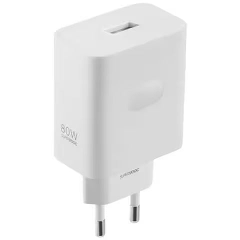 Supervooc 80W Power Adapter White