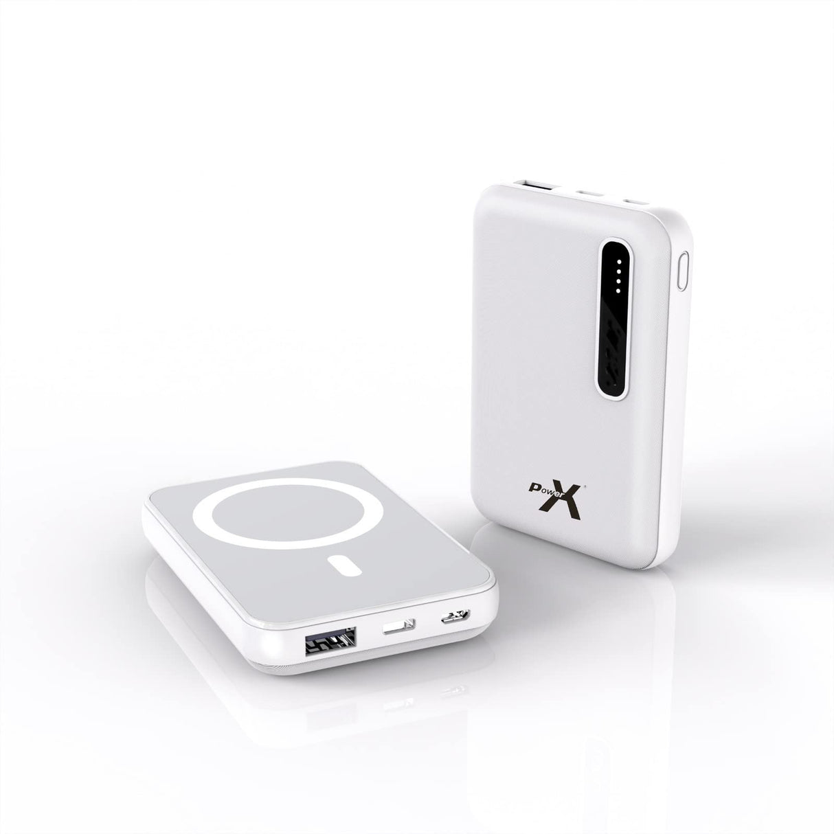 PowerX Stick SW400 Magnetische Powerbank 5000mAh Weiß