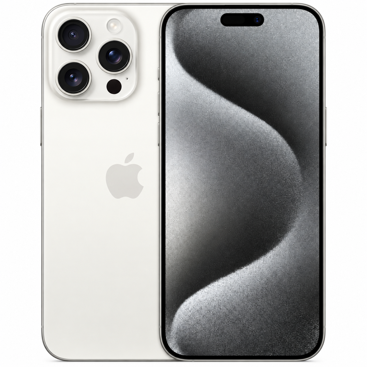 Apple Iphone 15 Pro Max 256 GB White Titanium - Scatola molto rovinata