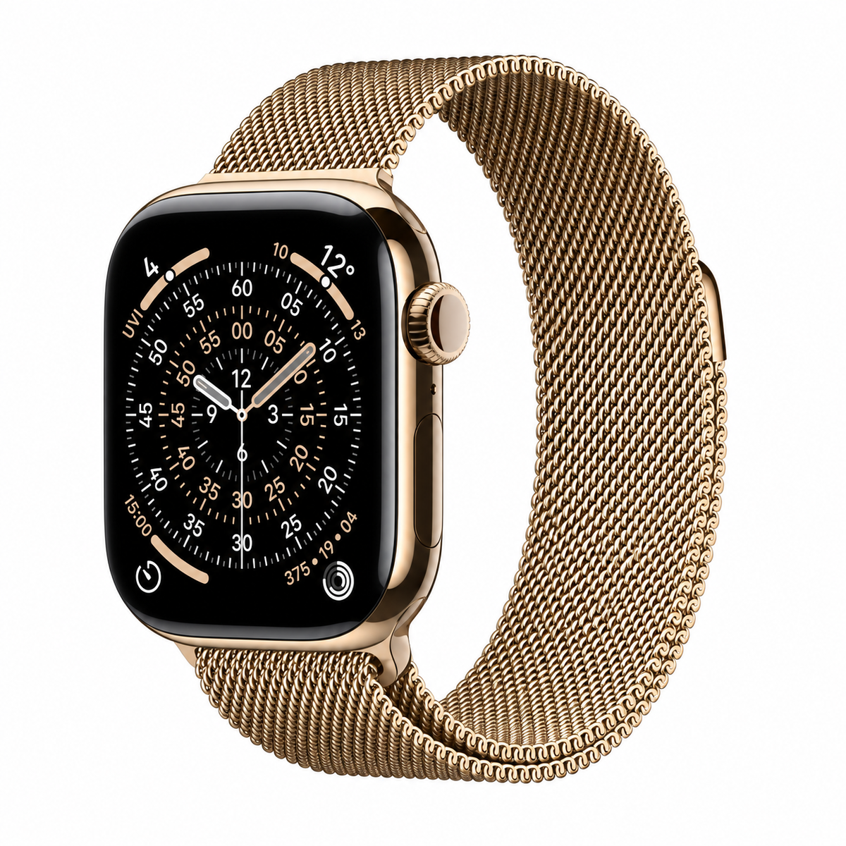 Apple Watch Series 11 42mm Gold Ti Gold Mil LP CEL TIM MF8Y4QL/A