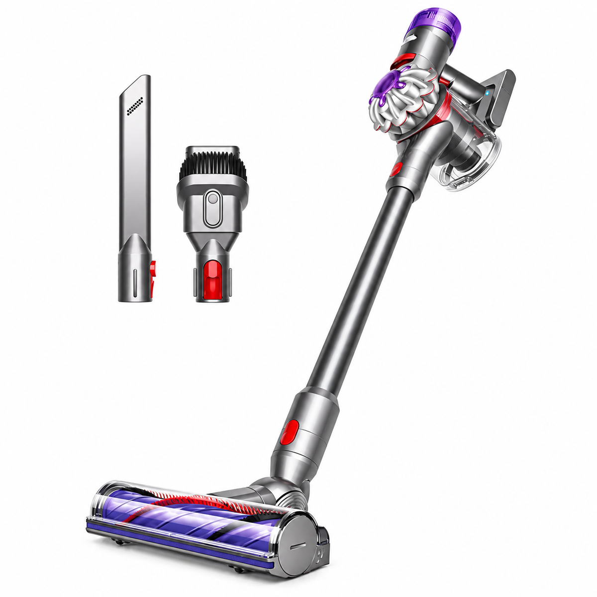 Dyson V8 Aspirapolvere Senza Filo 115AW Silver/Nickel