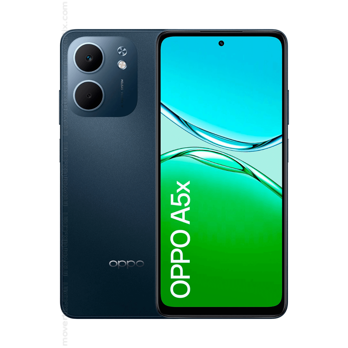 Oppo A5X 4G 4+128 GB Black Blue FASTWEB